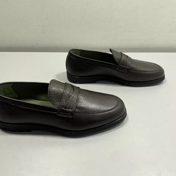 NEW INKERMAN Mens Art Adventure Loafers Size 8 Comfort Round Toe Slip-On Pebbled - Picture 8 of 9